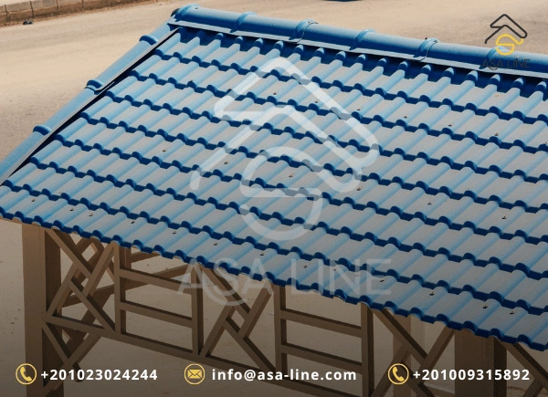 plastic roof tiles price per meter